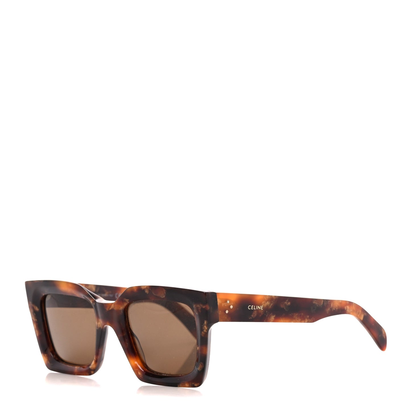 Acetate Square Sunglasses CL401301 Tortoise