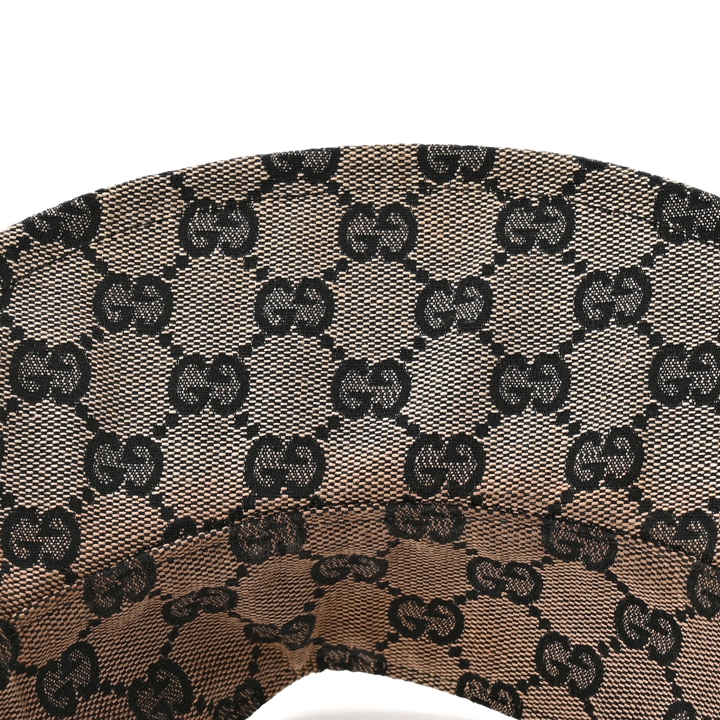 Monogram Visor Hat L Beige Blue