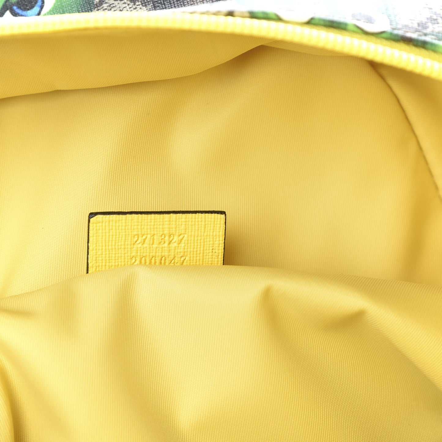 GG Supreme Monogram Smiling Plants Childrens Backpack