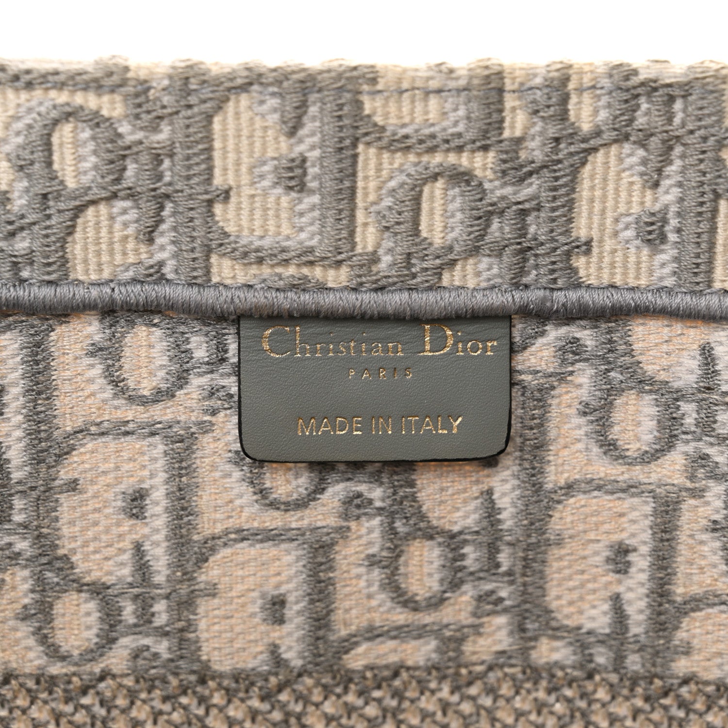 Christian Dior Oblique Medium Book Tote Grey 6 of 18
