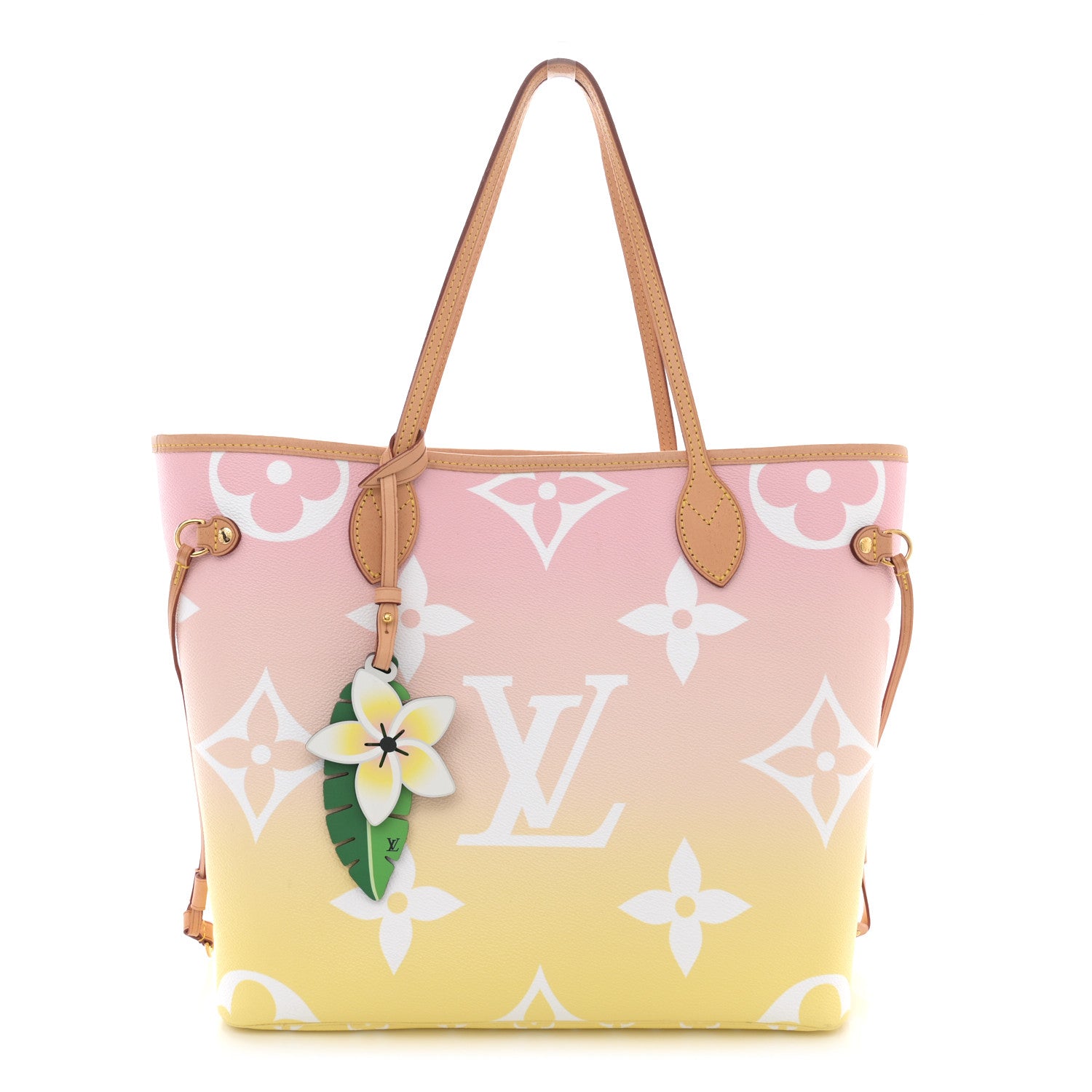 Louis Vuitton Monogram Giant By The Pool Neverfull MM Light Pink 1 of 17