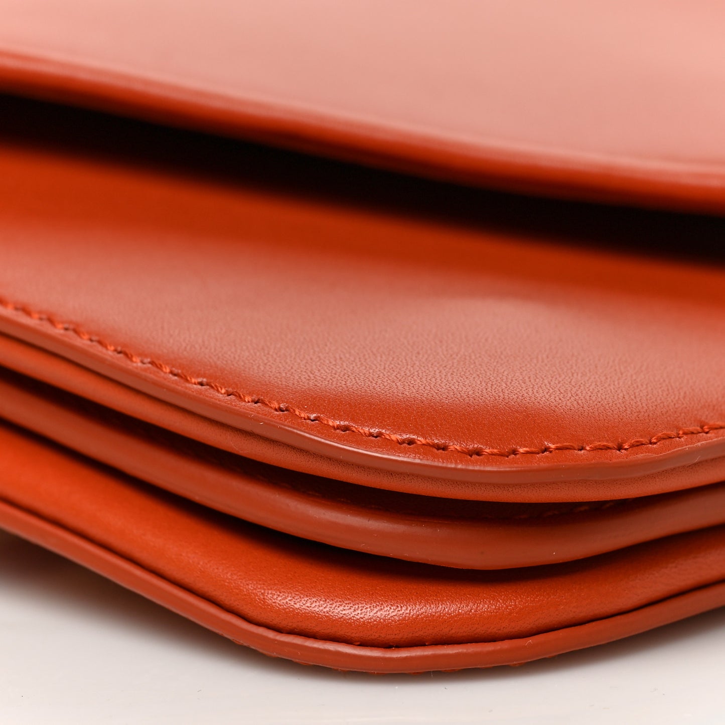 Calfskin Mount Envelope Bag Maple