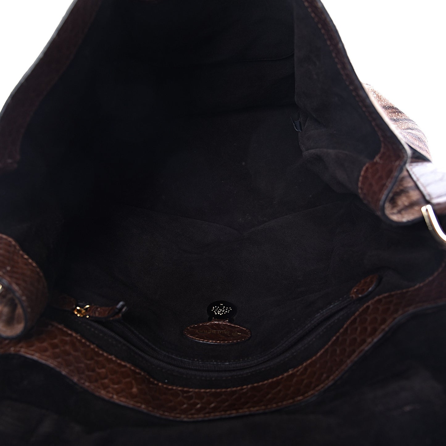 Pony Hair Oversized Alexa Brown