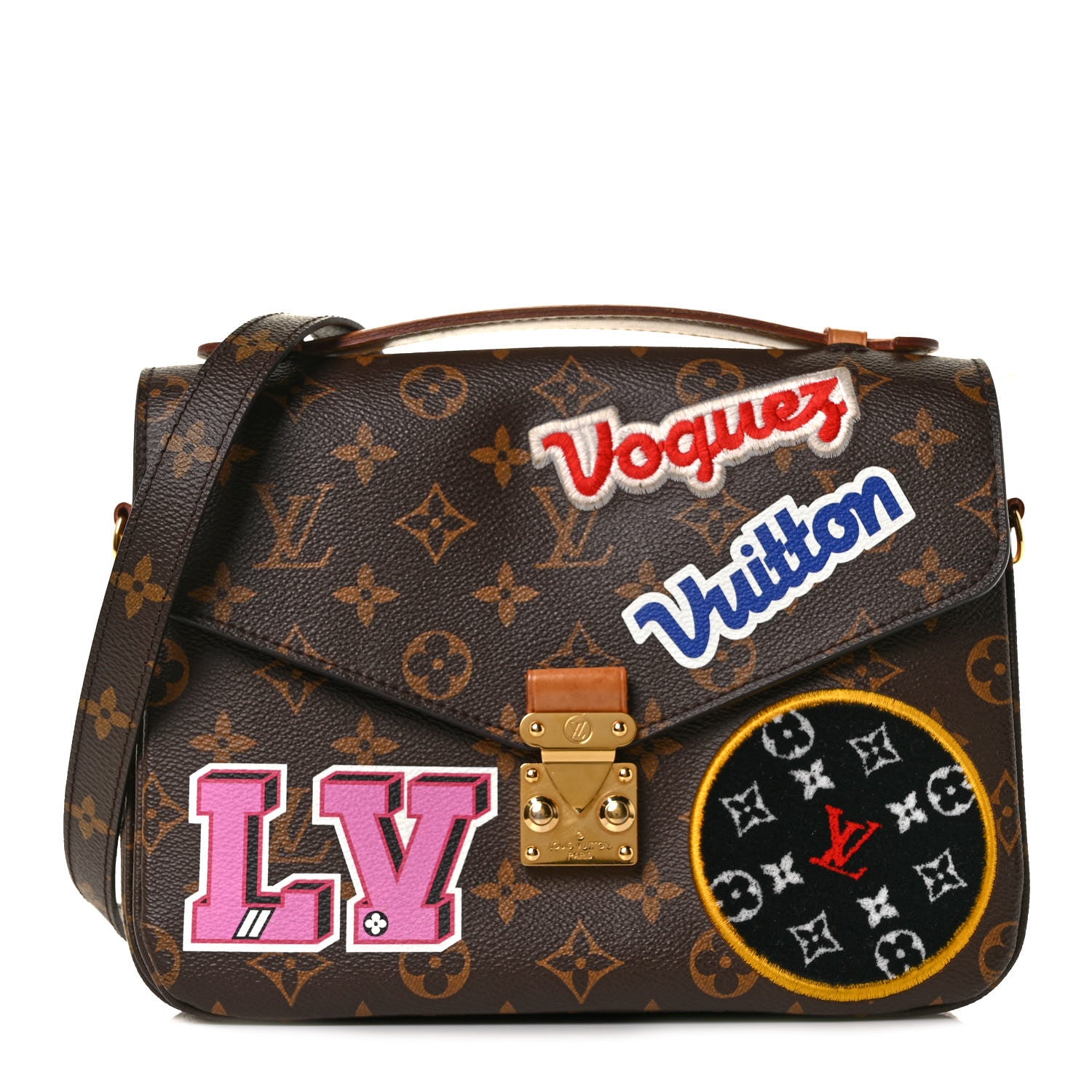Louis Vuitton Monogram Patches Pochette Metis 1 of 9
