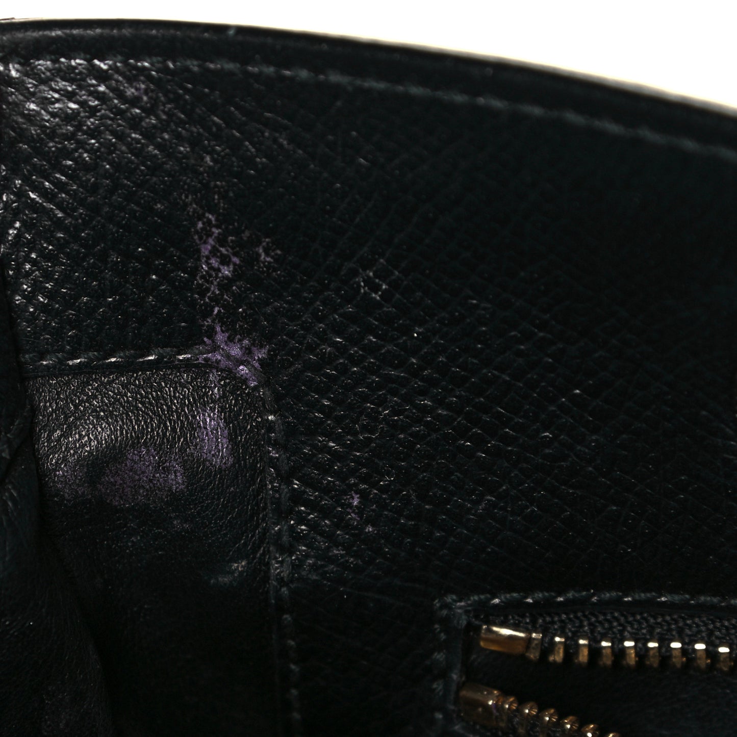 Hammered Calfskin Vara Bow Chain Tote Black