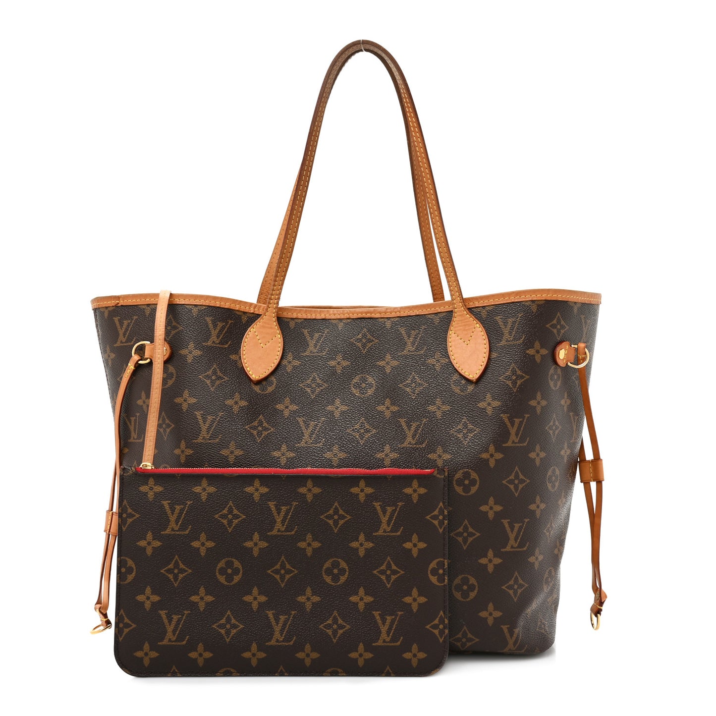 Monogram Neo Neverfull MM Cherry