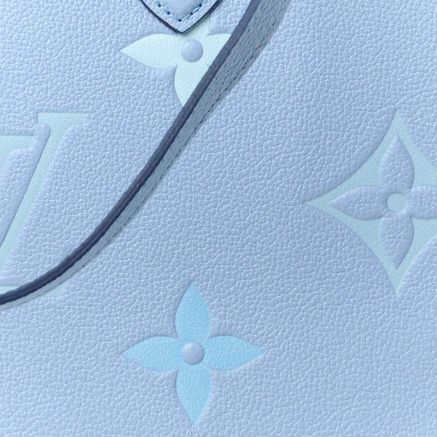 Empreinte Monogram Giant By The Pool Onthego MM Summer Blue