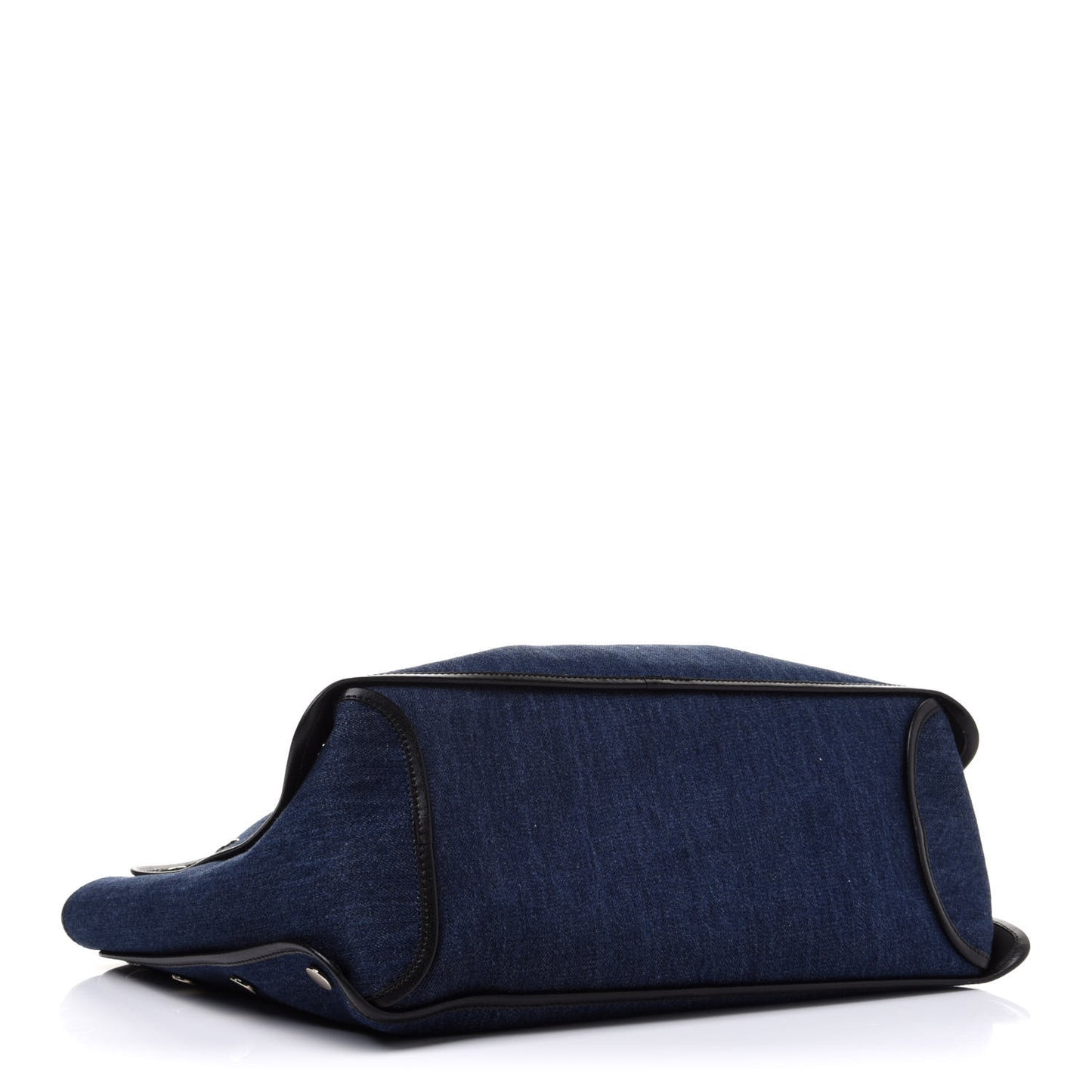 Denim Medium Logo Bond Shopper Tote Blue