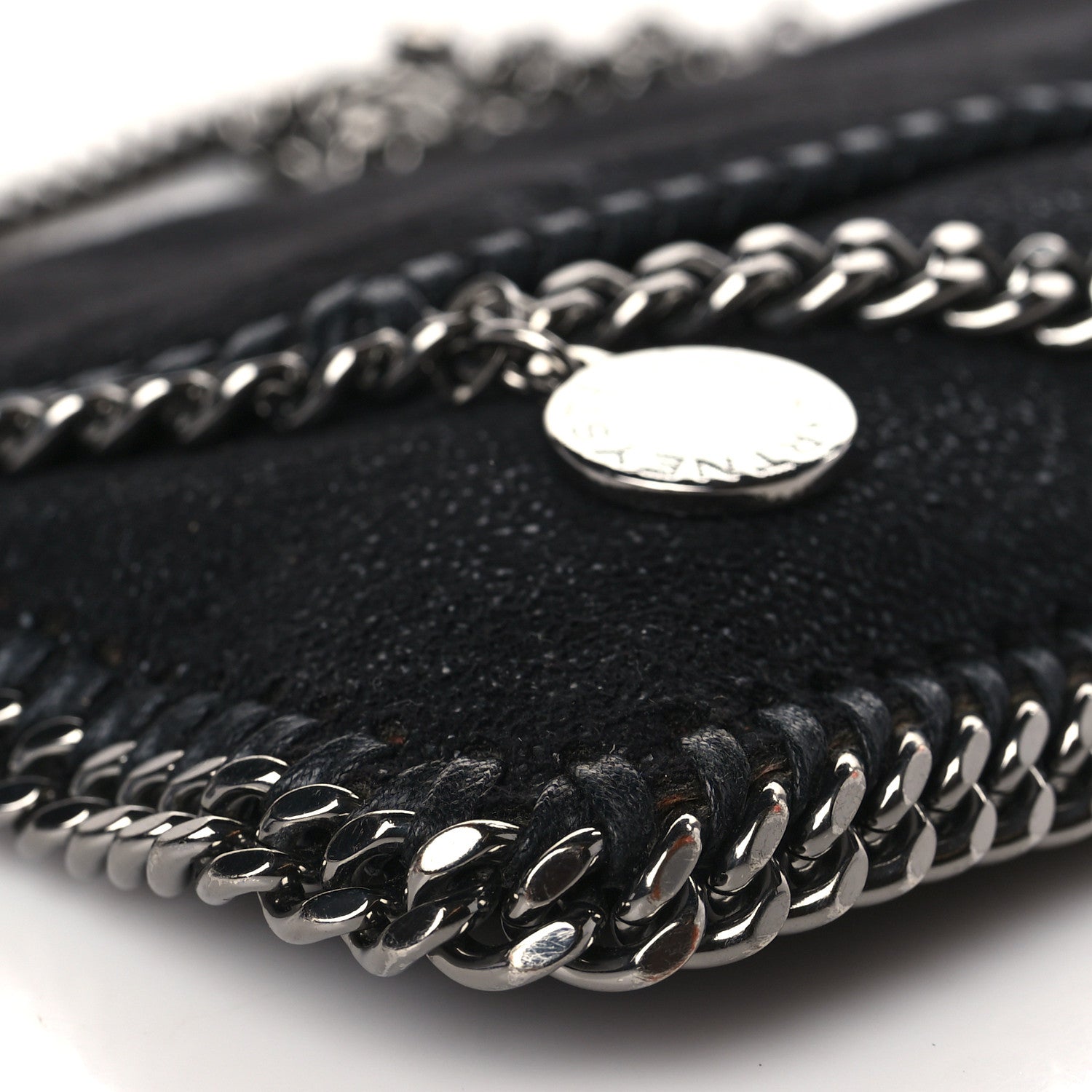 Stella McCartney Shaggy Deer Falabella Mini Crossbody Bag Black 7 of 8