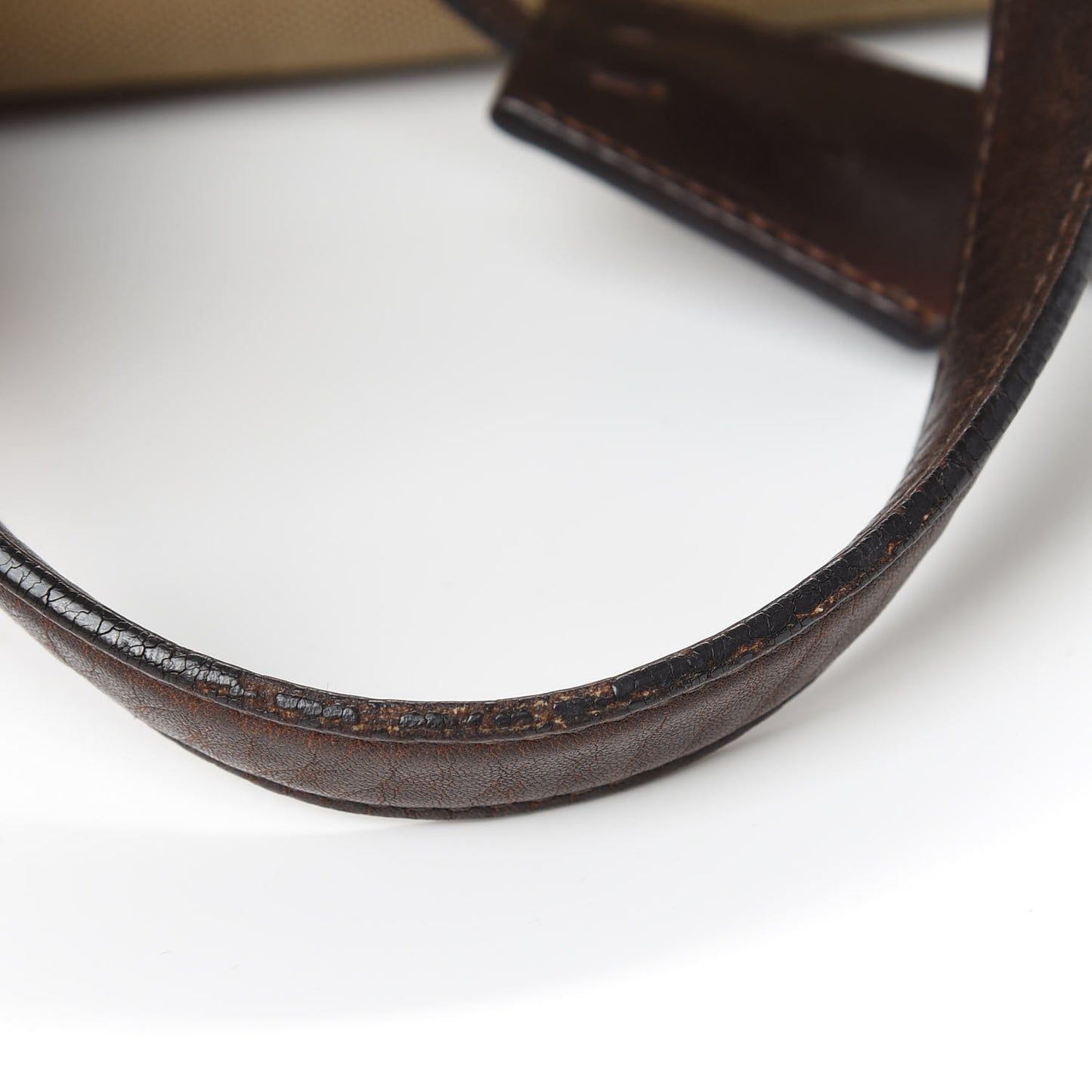 Jacquard Logo Bauletto Corda Bruciato
