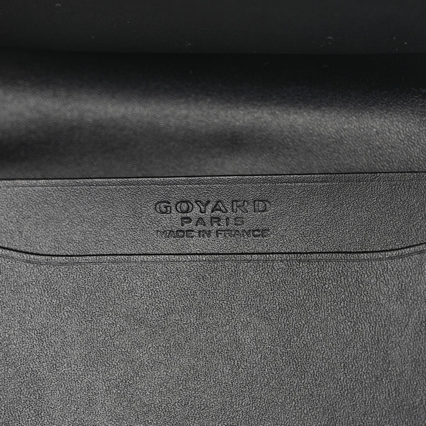 Goyardine Business Card Holder Black