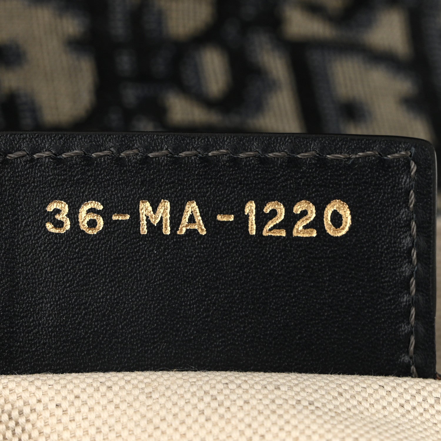 Christian Dior Oblique Saddle Bag Blue 7 of 10