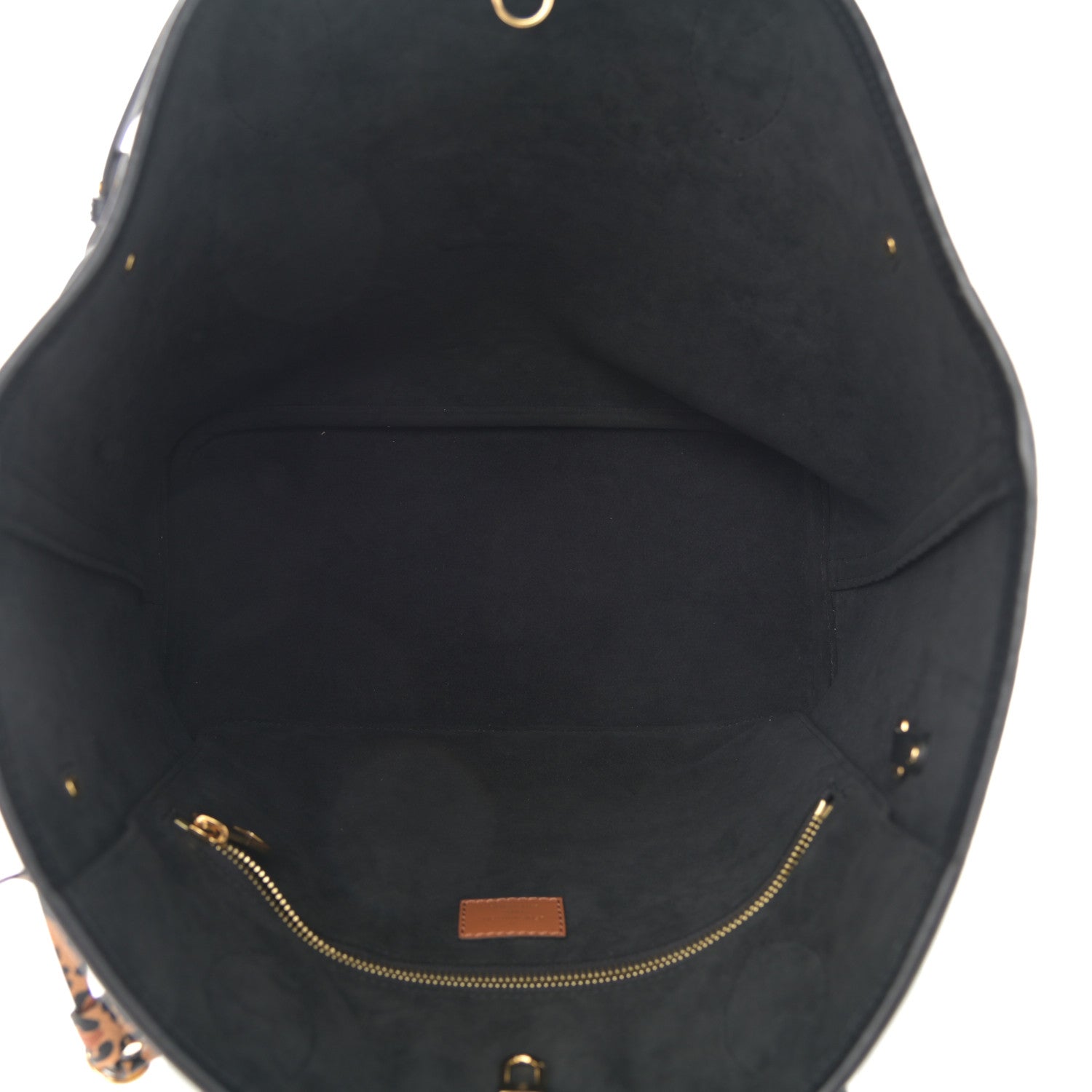 Louis Vuitton Empreinte Monogram Giant Wild At Heart Neverfull MM Black 5 of 7