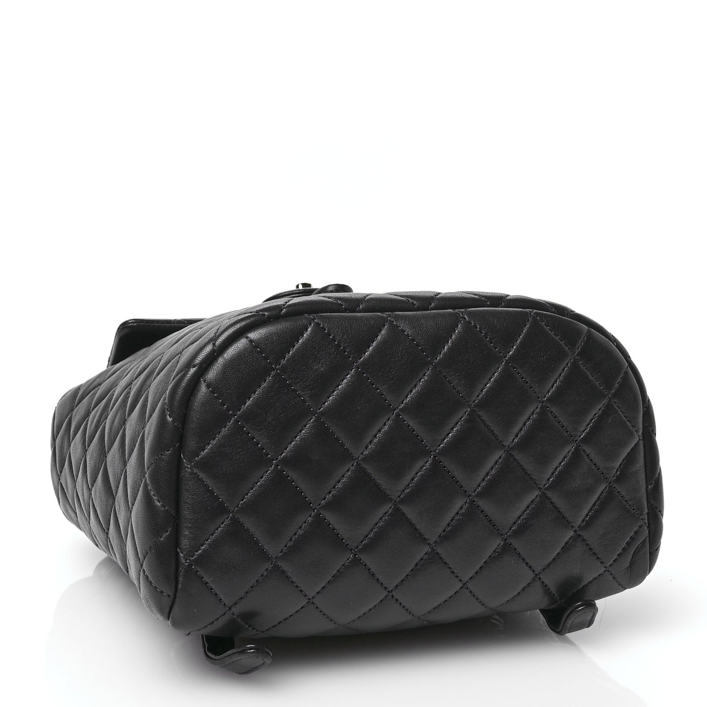Lambskin Quilted Small Urban Spirit Backpack Navy