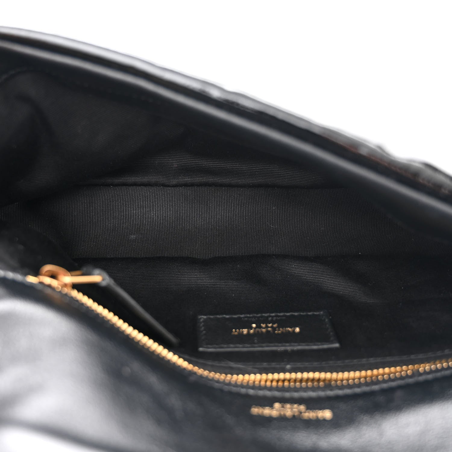 Saint Laurent Patent Calfskin Calypso Black 5 of 10