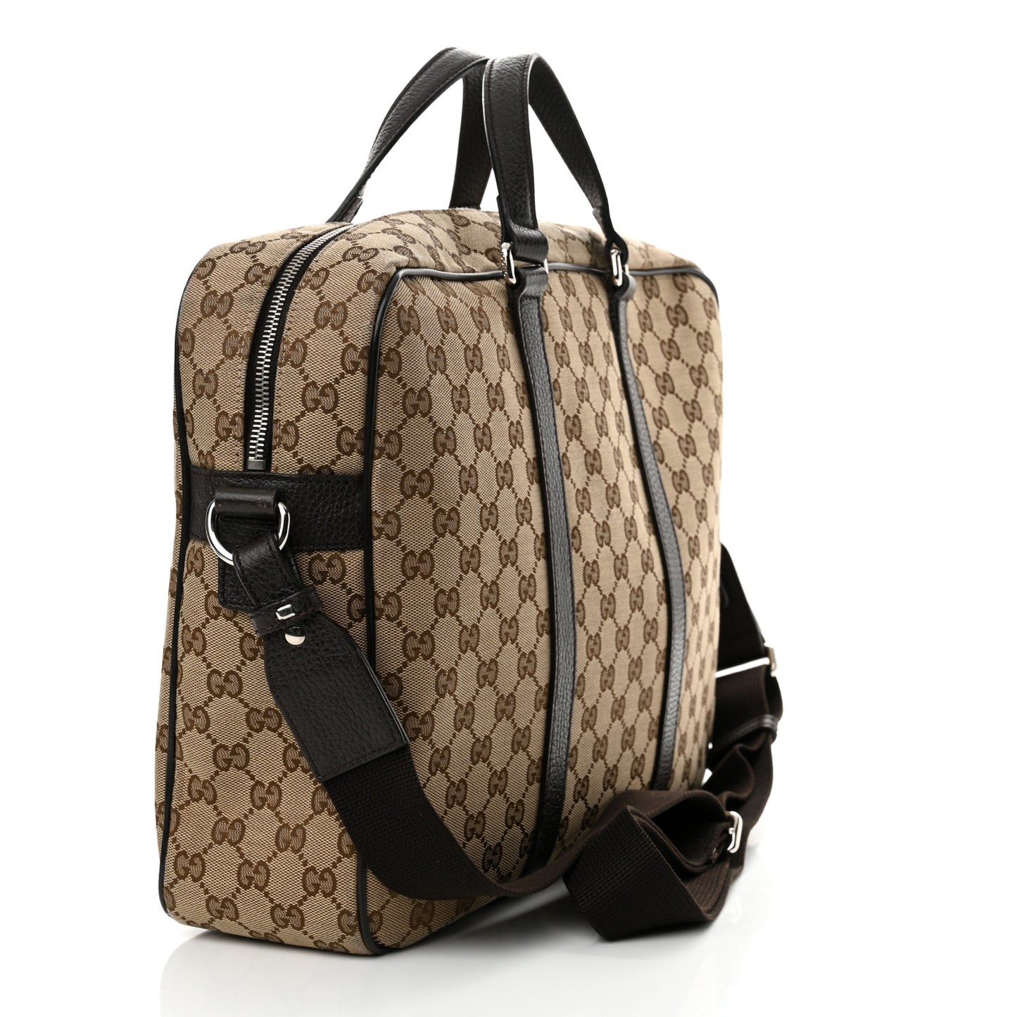 Monogram Briefcase Dark Brown