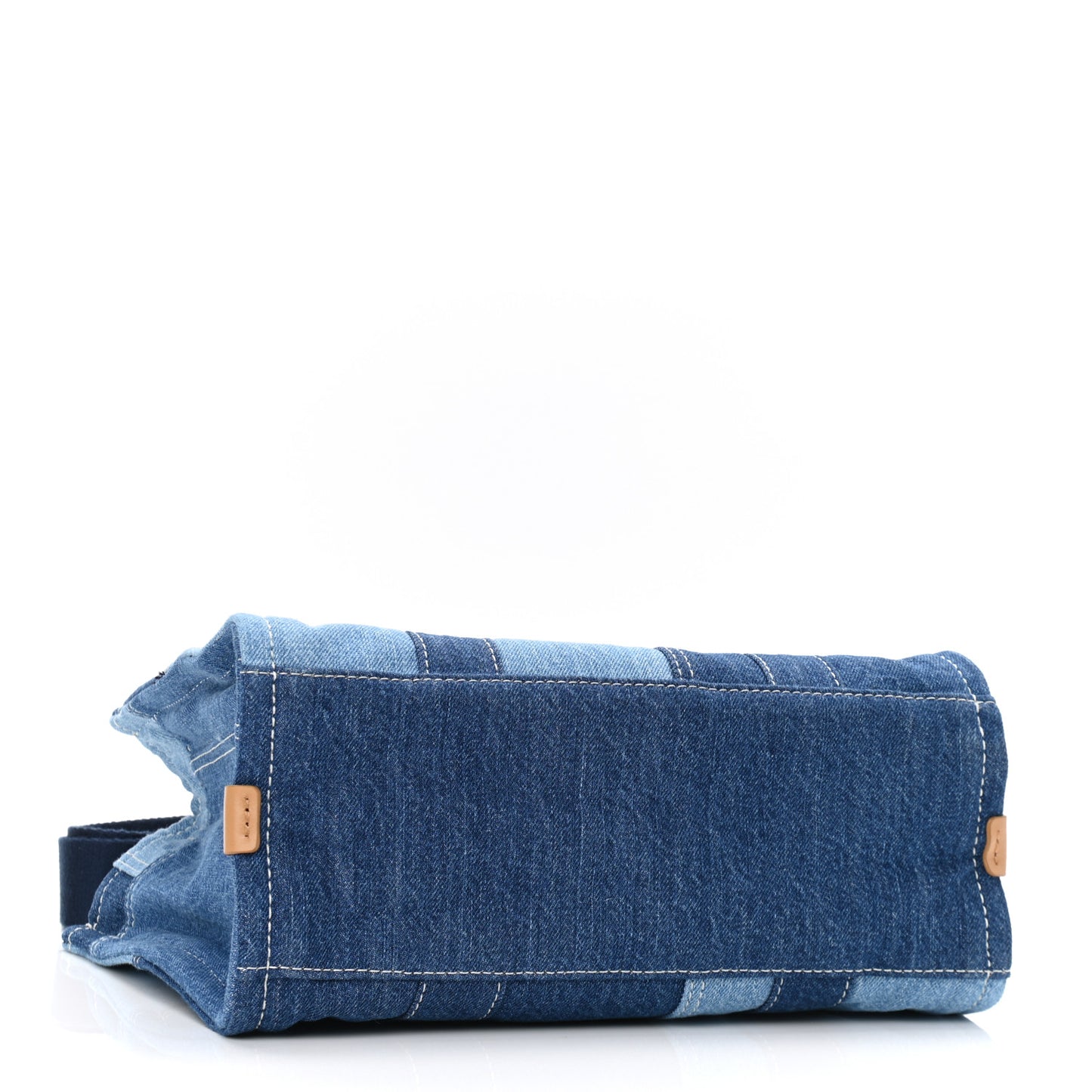Denim Canvas Medium The Tote Bag Blue