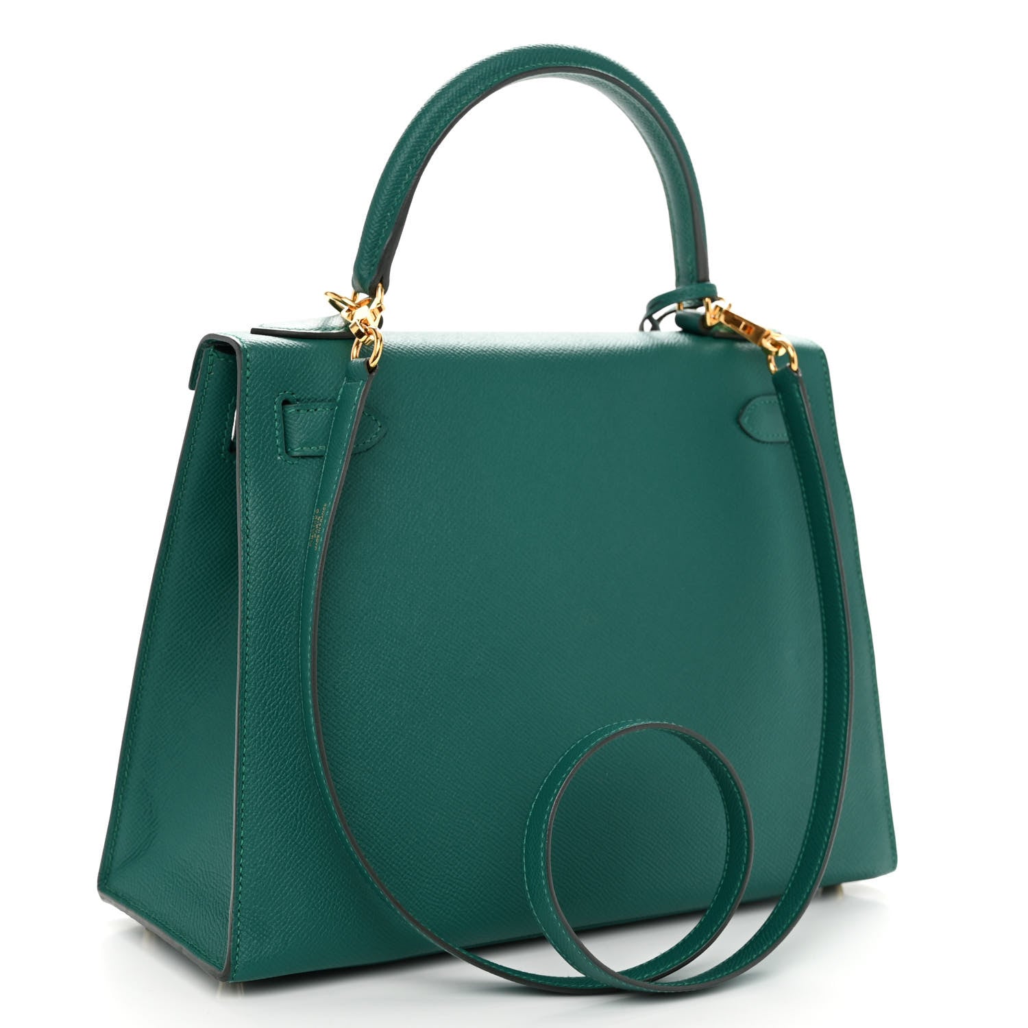 Hermes Epsom Kelly Sellier 28 Malachite 3 of 11