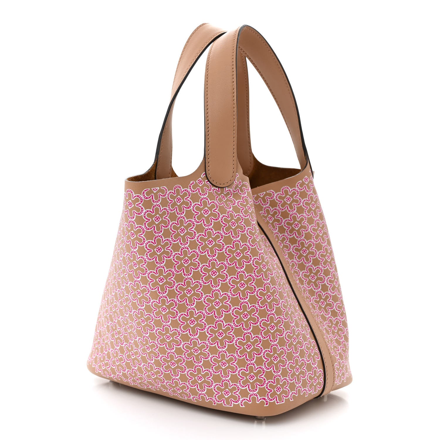 Hermes Swift Lucky Daisy Picotin Lock 18 PM Chai Rose White 3 of 10