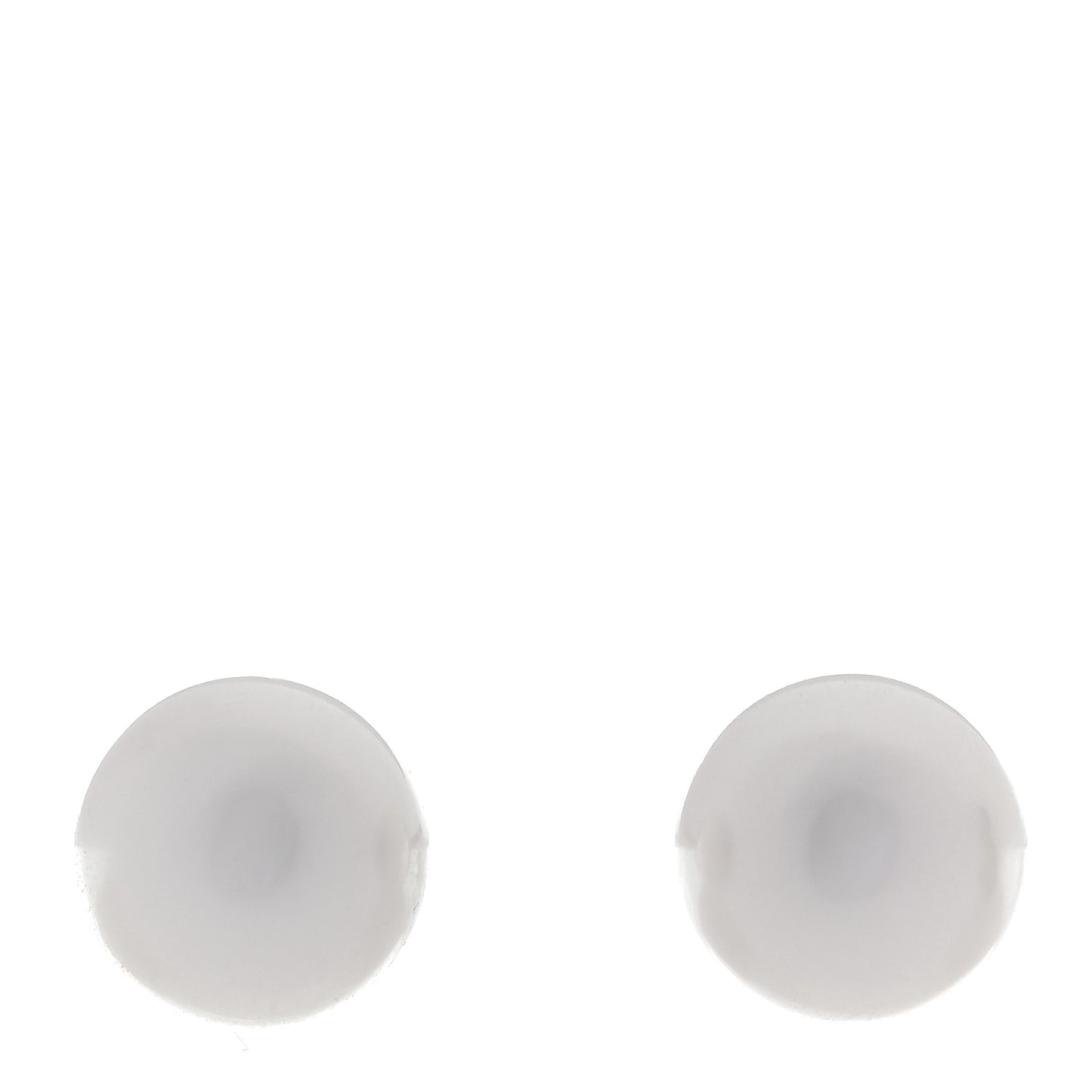18K White Gold Akoya Cultured Pearl 8-8.5mm Stud Earrings