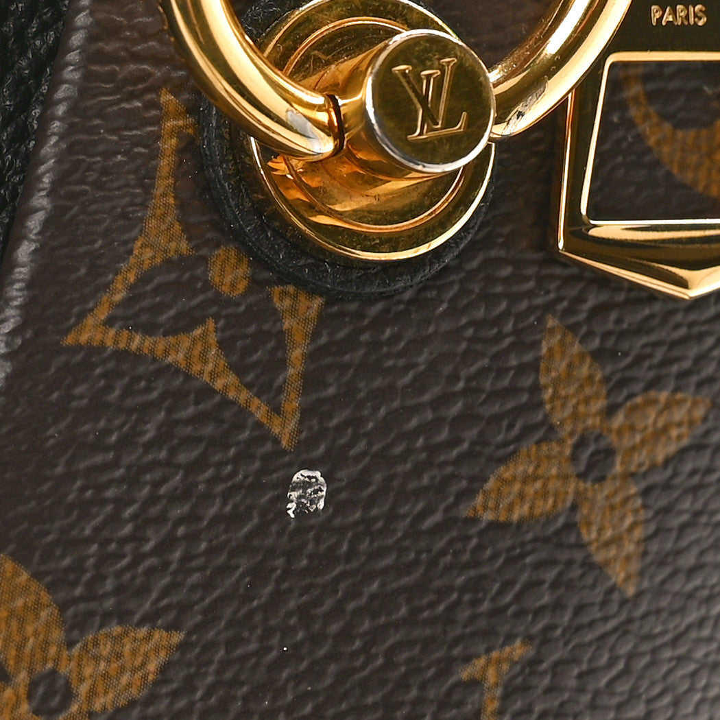 Monogram V Tote MM Black