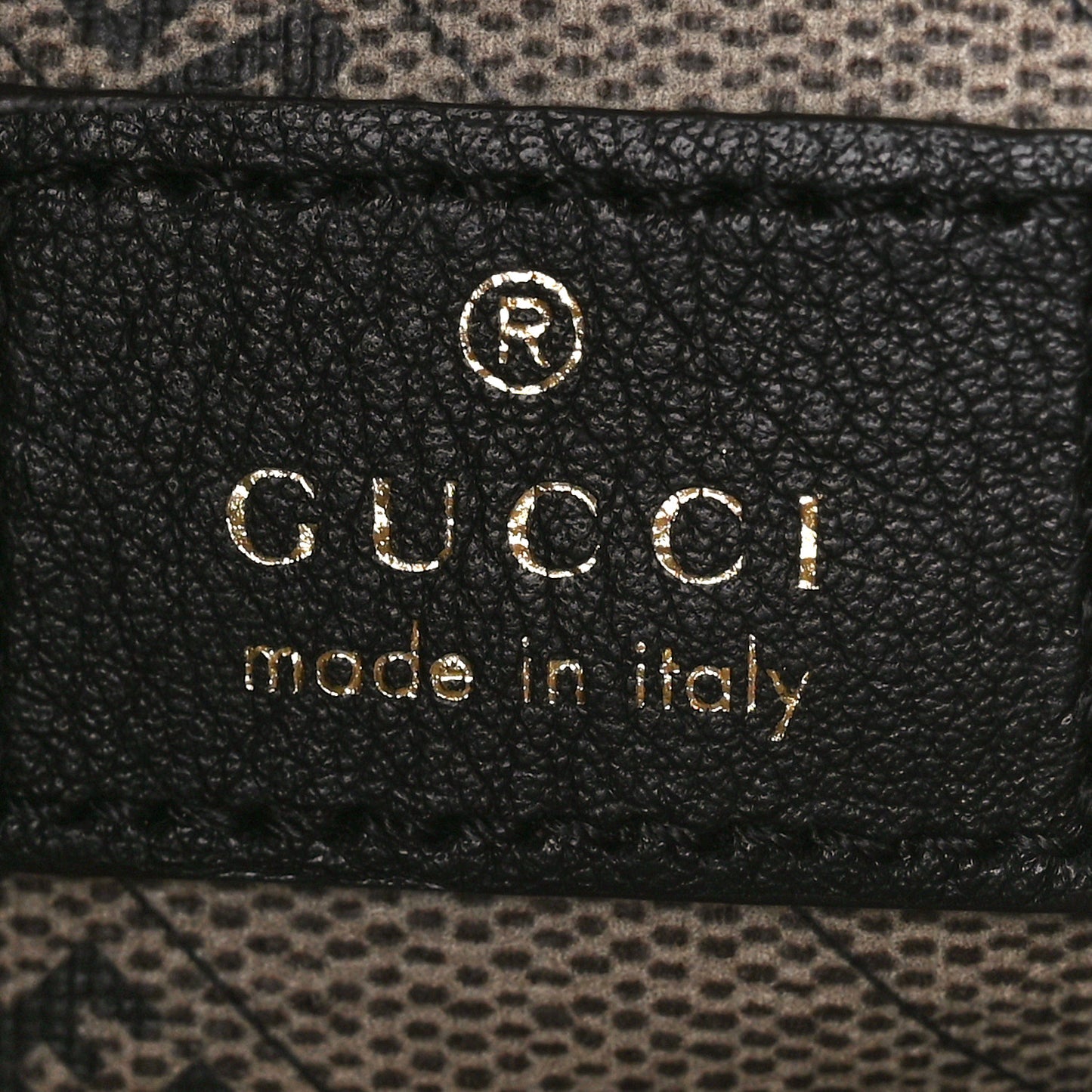 X GUCCI GG Supreme Monogram Small Hourglass Top Handle Bag Beige Ebony