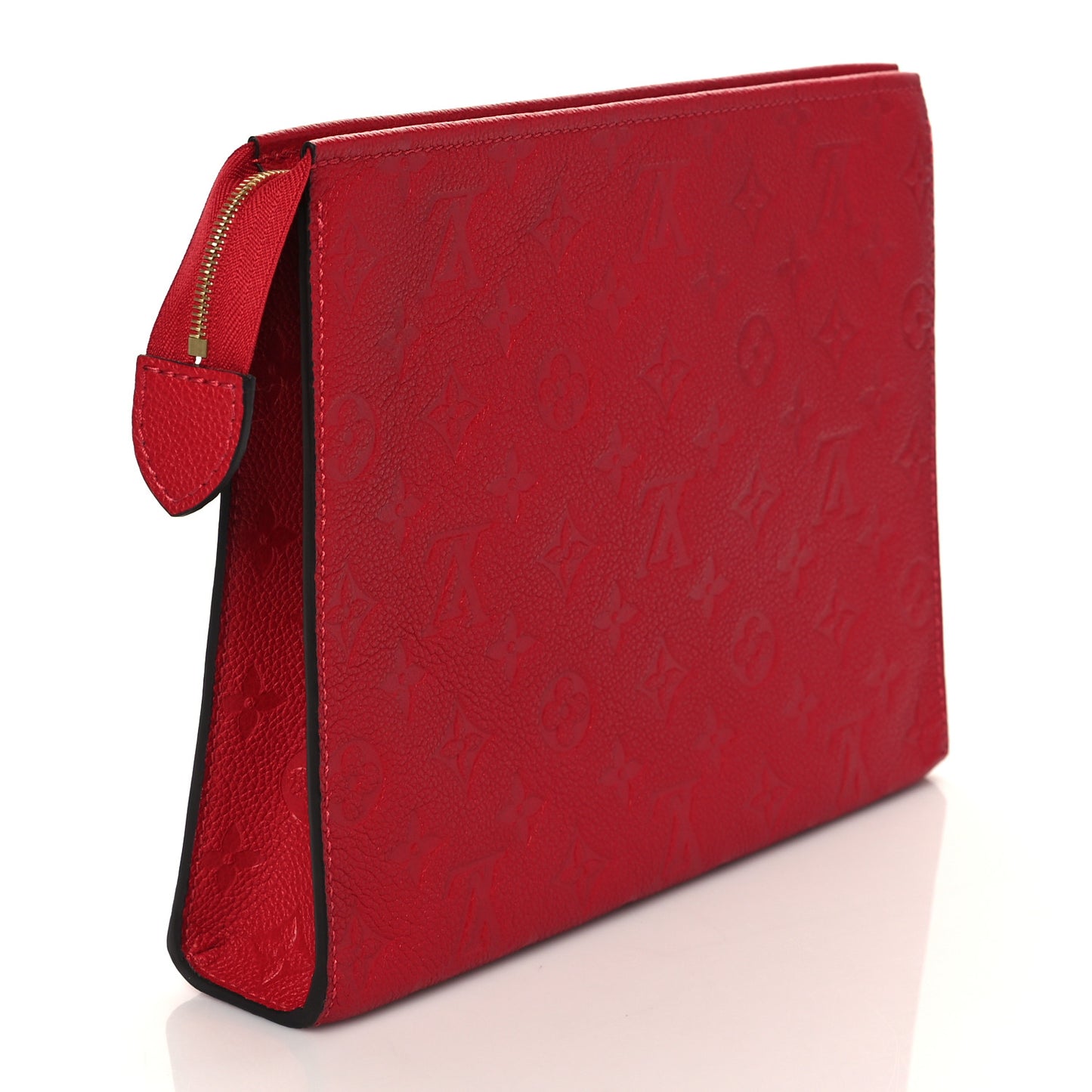 Empreinte Monogram Toiletry Pouch 26 Scarlet
