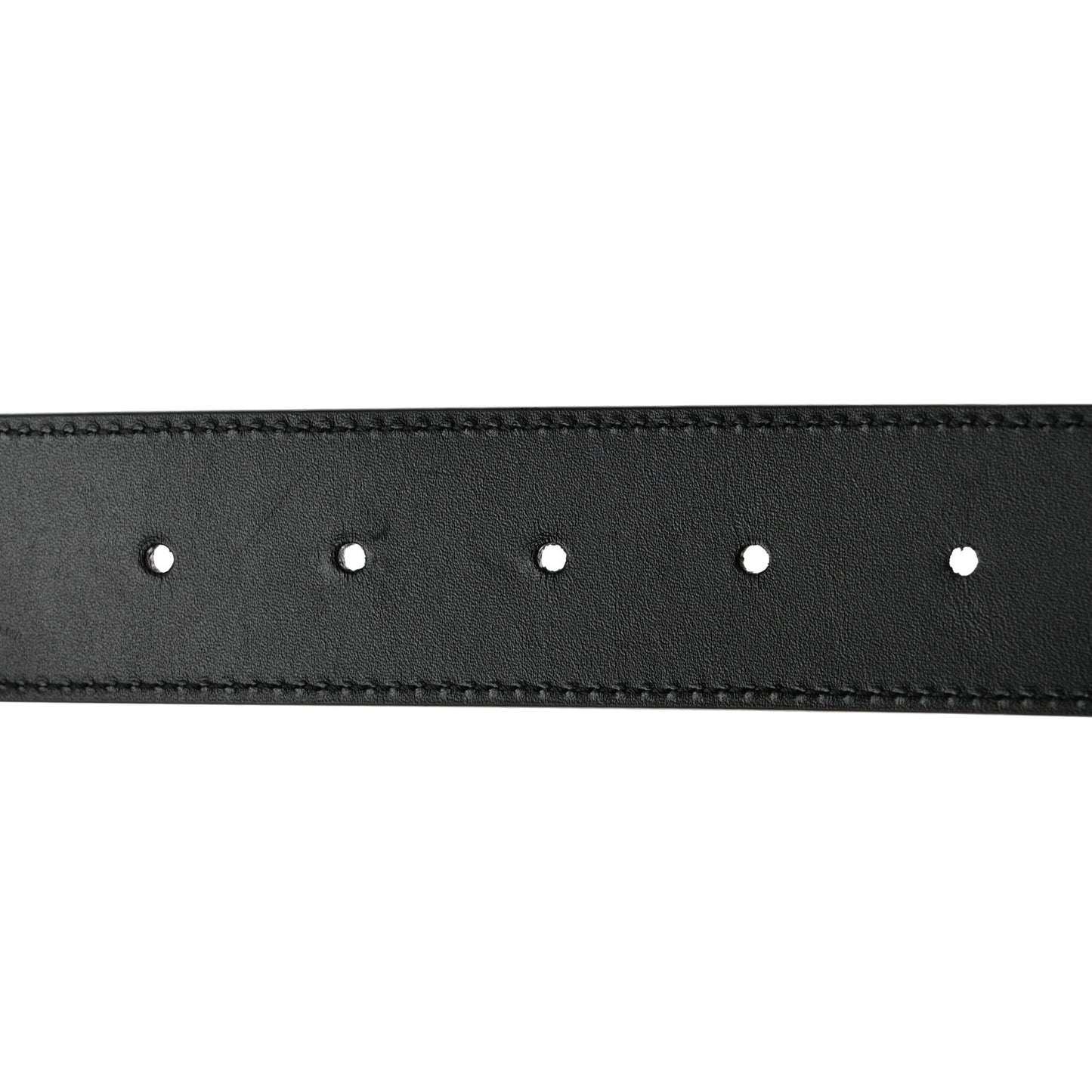 GG Supreme Monogram Selleria Interlocking G 37mm Belt 85 34 85 34 Beige Ebony Black