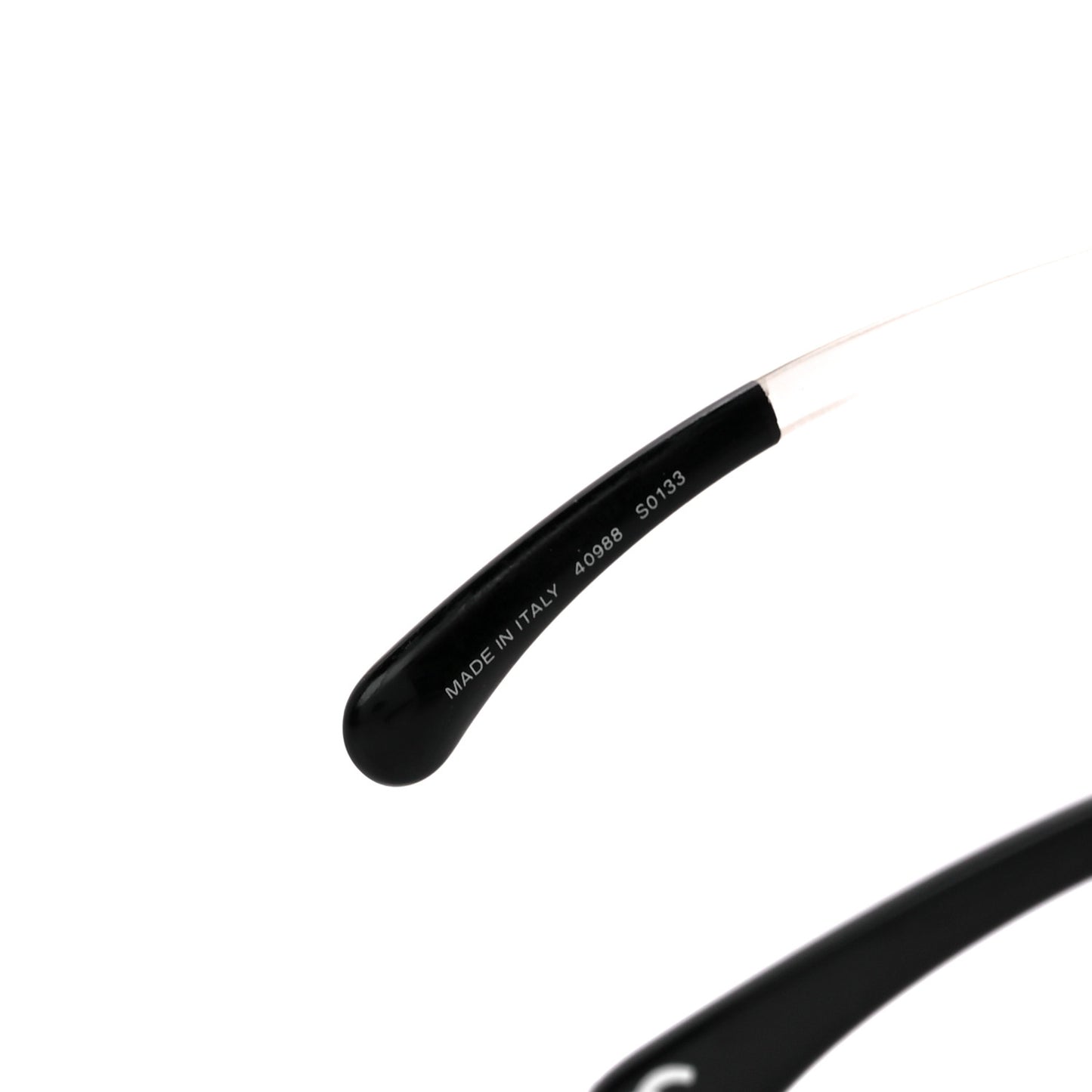 Acetate Square CC Sunglasses 40988 Black