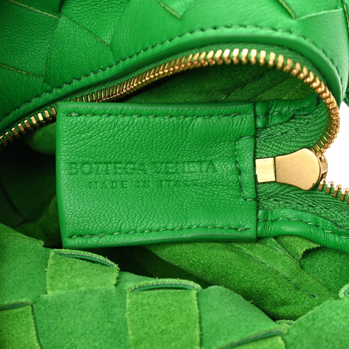 Nappa Intrecciato Mini Loop Camera Bag Parakeet