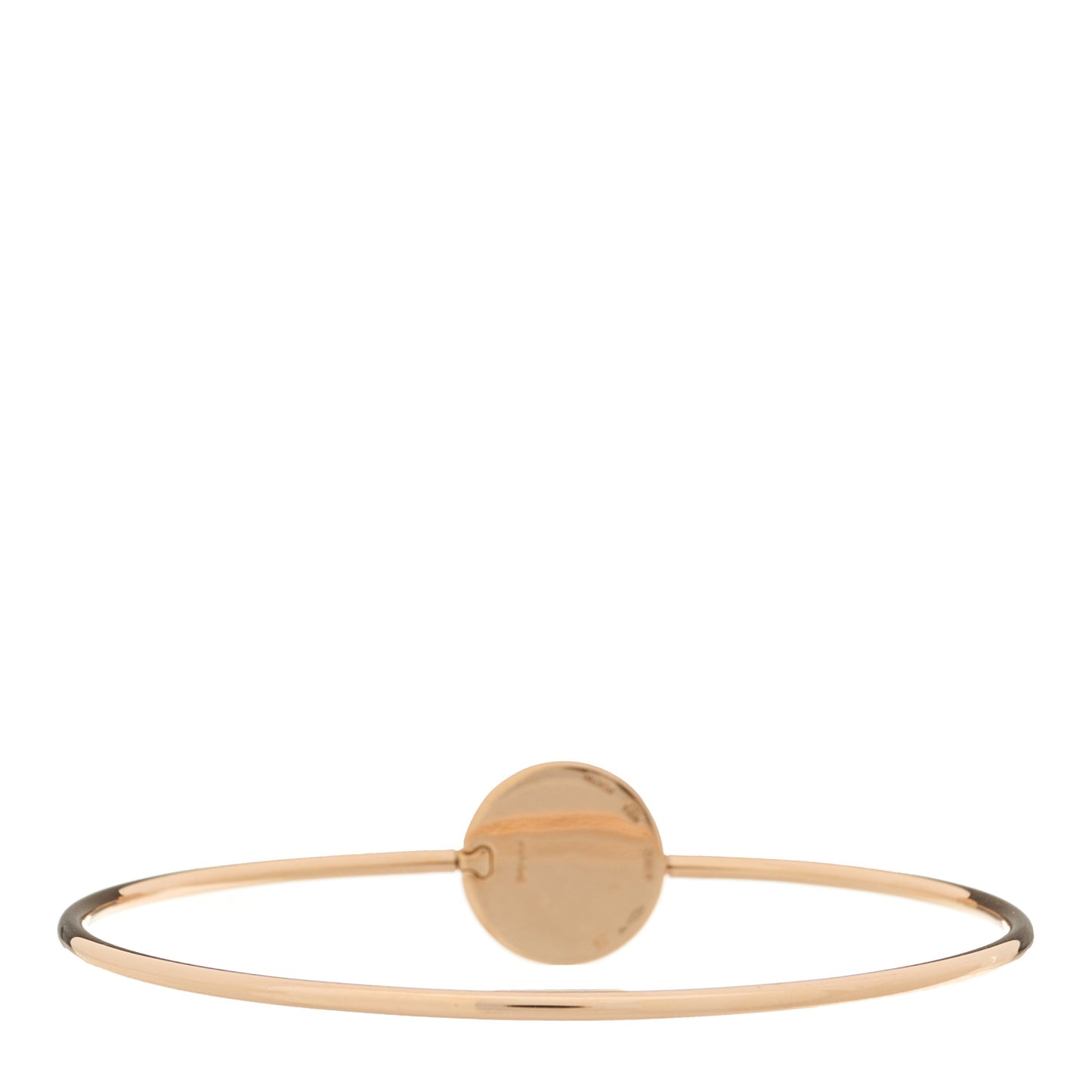 18K Rose Gold Malachite BVLGARI BVLGARI Bangle Bracelet S