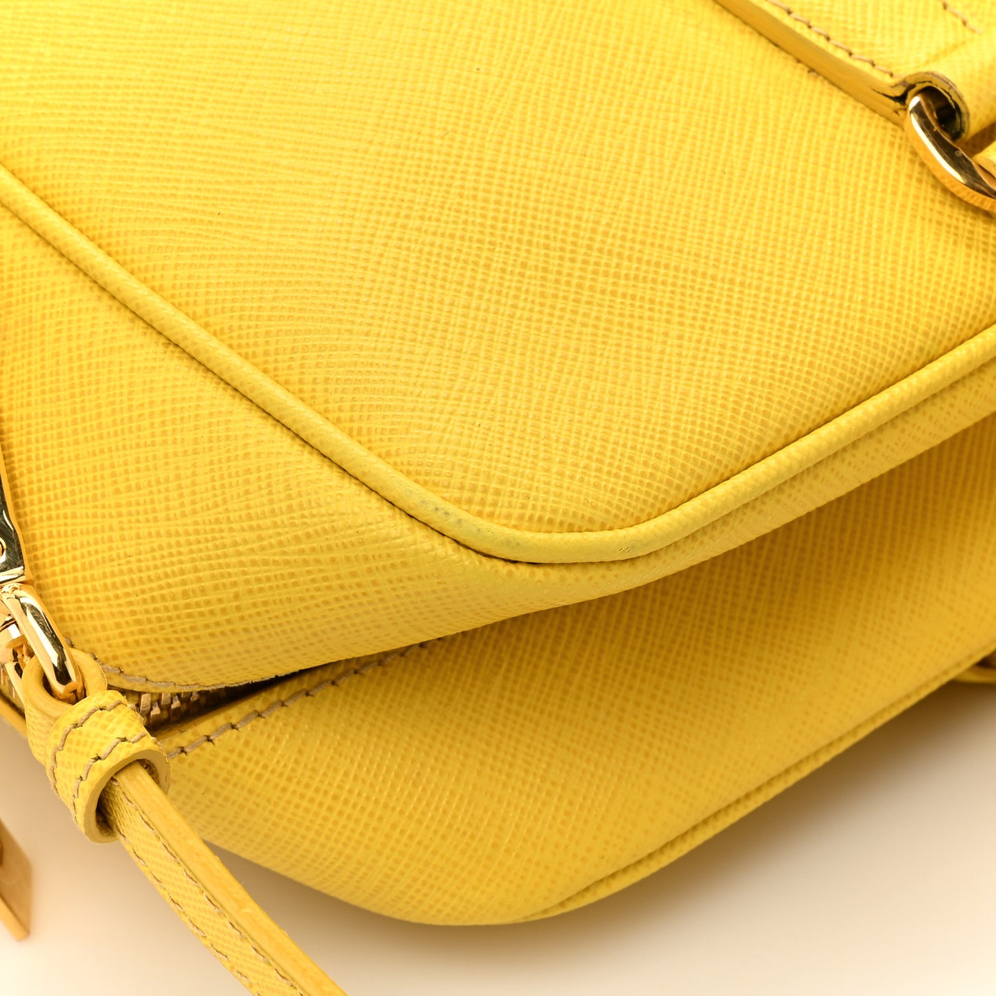 Saffiano Lux Bowler Girasole