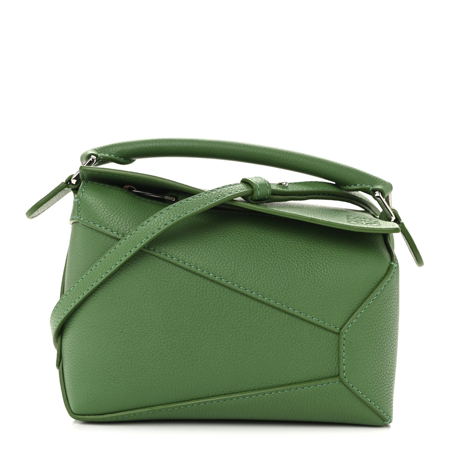 Loewe Calfskin Mini Puzzle Edge Bag Tropical 1794379 – FASHIONPHILE