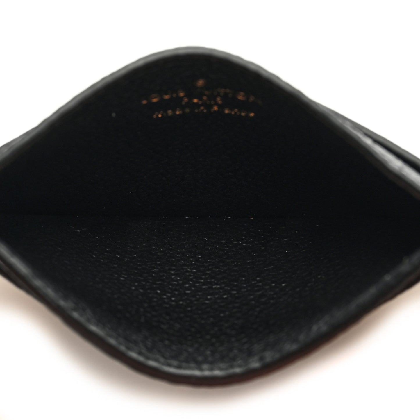 Empreinte Card Holder Black Beige