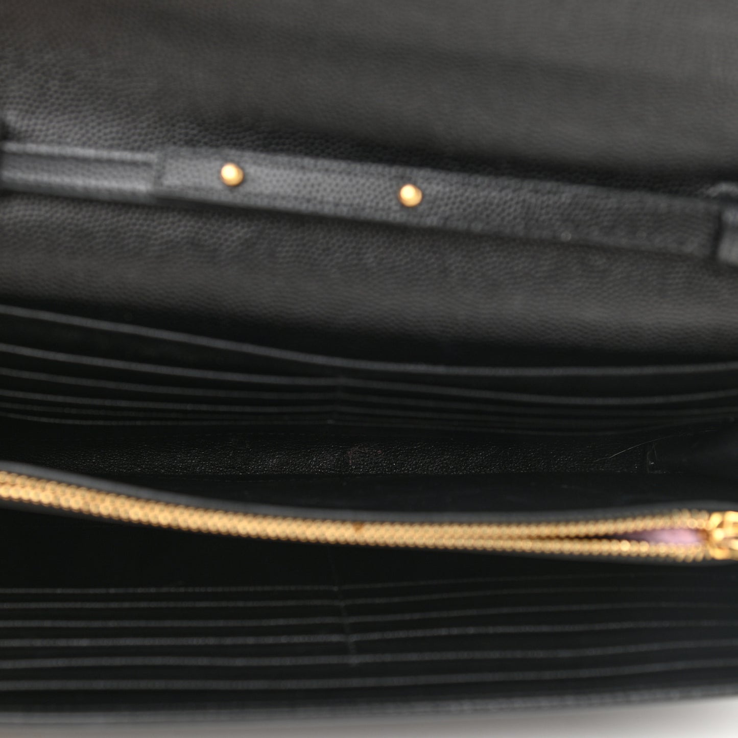 Grain De Poudre Medium Classic Monogram Kate Satchel Black