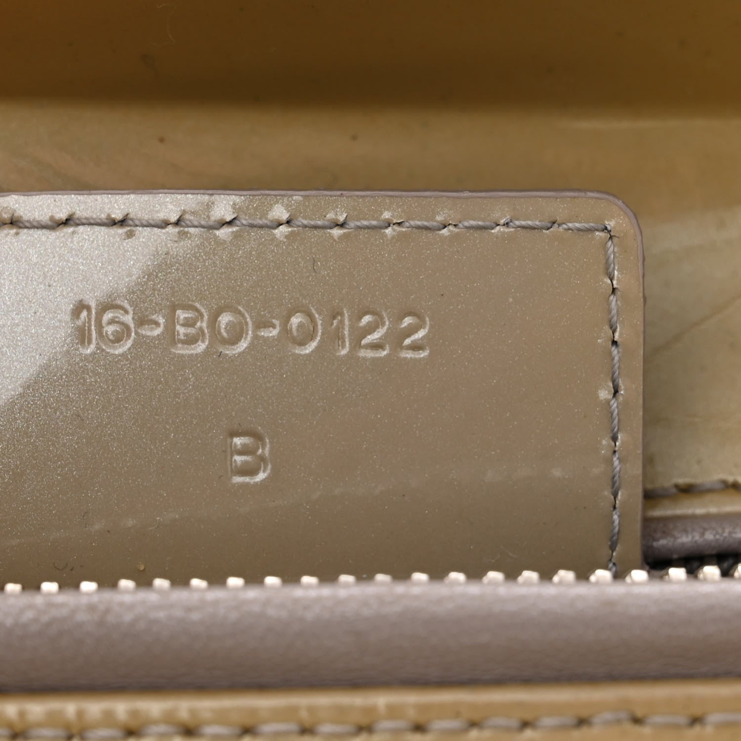 Christian Dior CHRISTIAN DIOR Patent Cannage Medium Lady Dior Grey 7 of 14