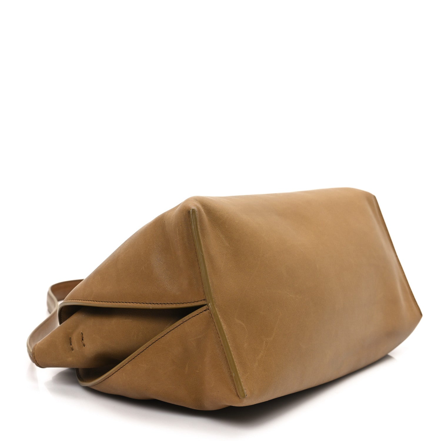 The Row Saddle Calfskin Sienna Shoulder Bag Muschio 4 of 10