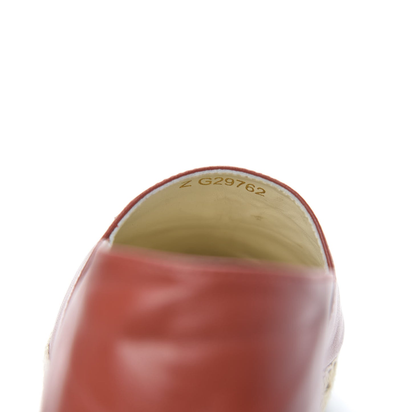 Lambskin CC Espadrilles 38 Brown