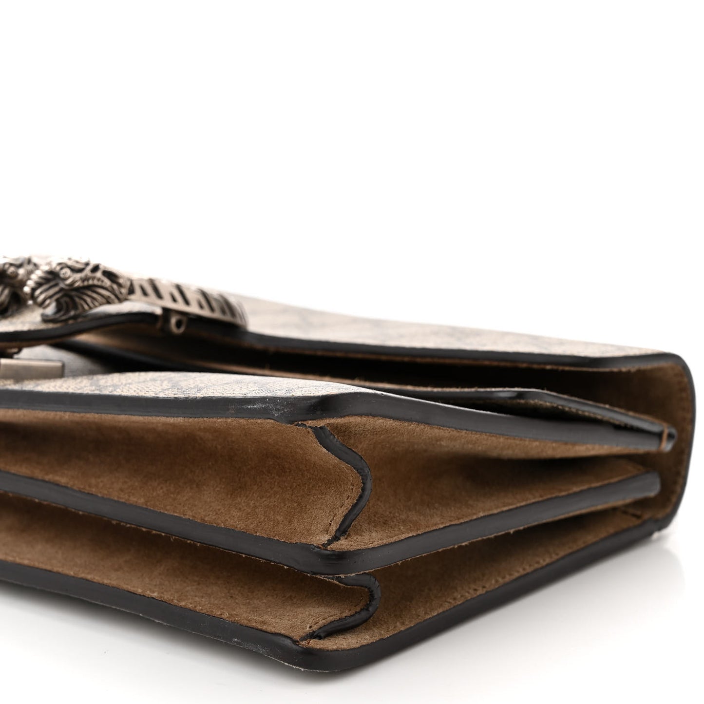 GG Supreme Monogram Small Dionysus Shoulder Bag Taupe