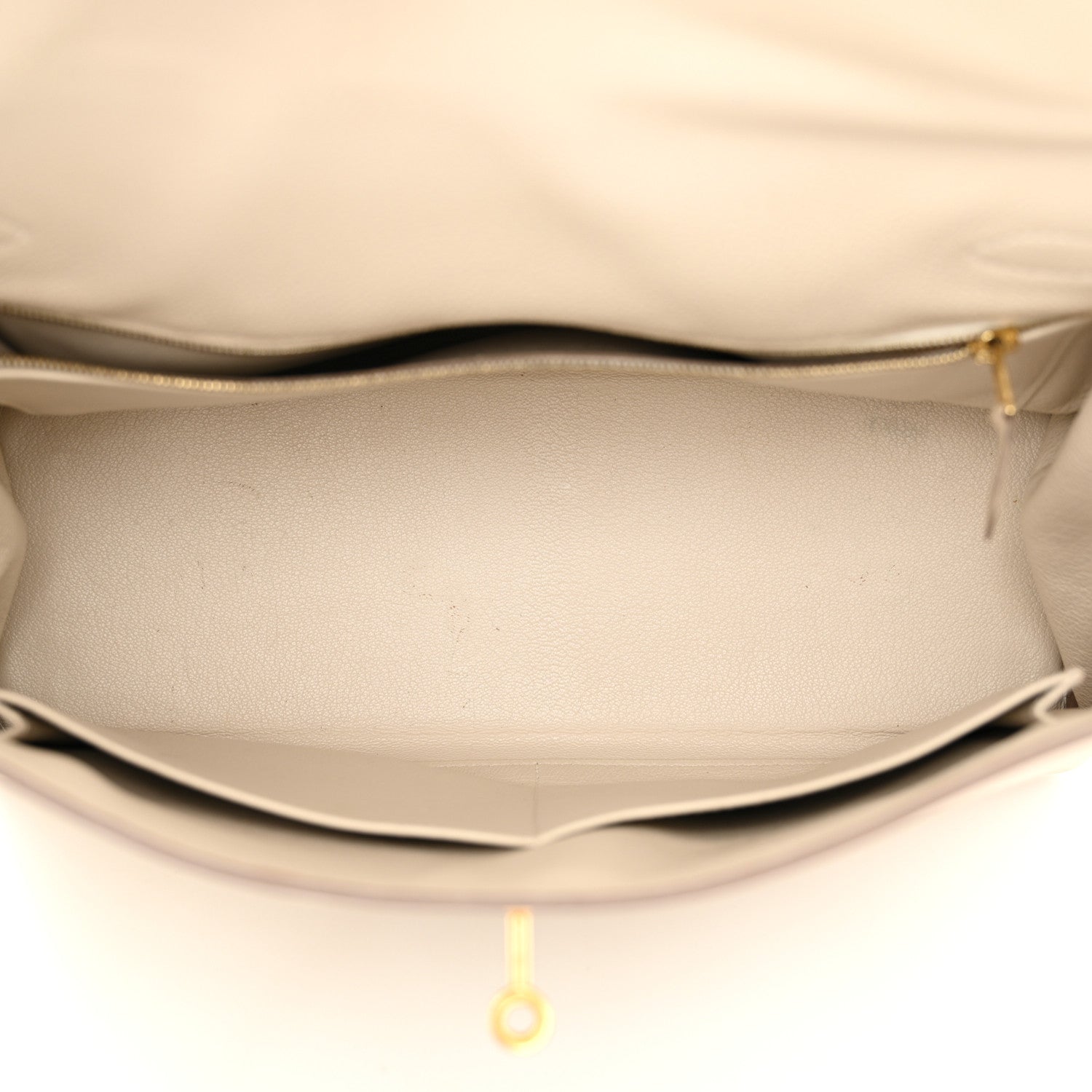 Hermes Togo Kelly Retourne 32 Craie 5 of 26