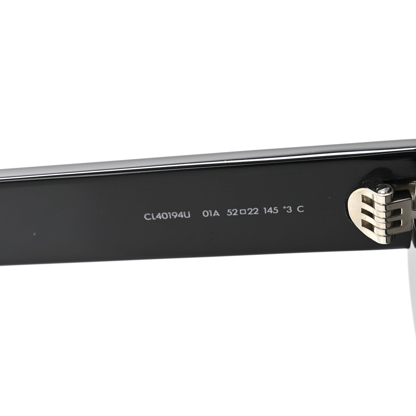 Acetate Triomphe 01 Sunglasses CL 40194U Black