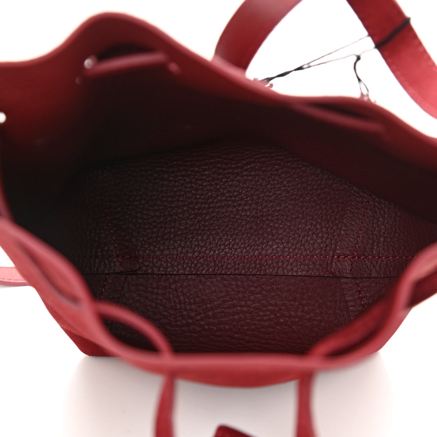 Suede Mini Bucket Bag Rococo