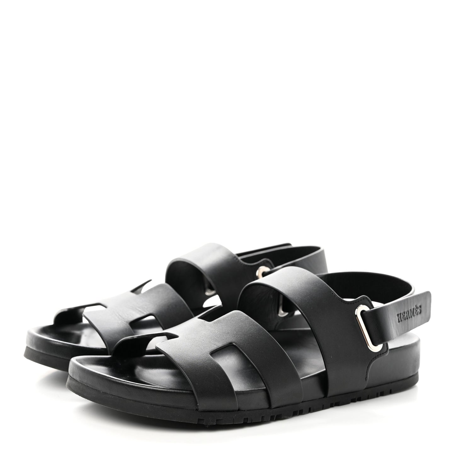 Calfskin Womens Takara Sandals 38 Black