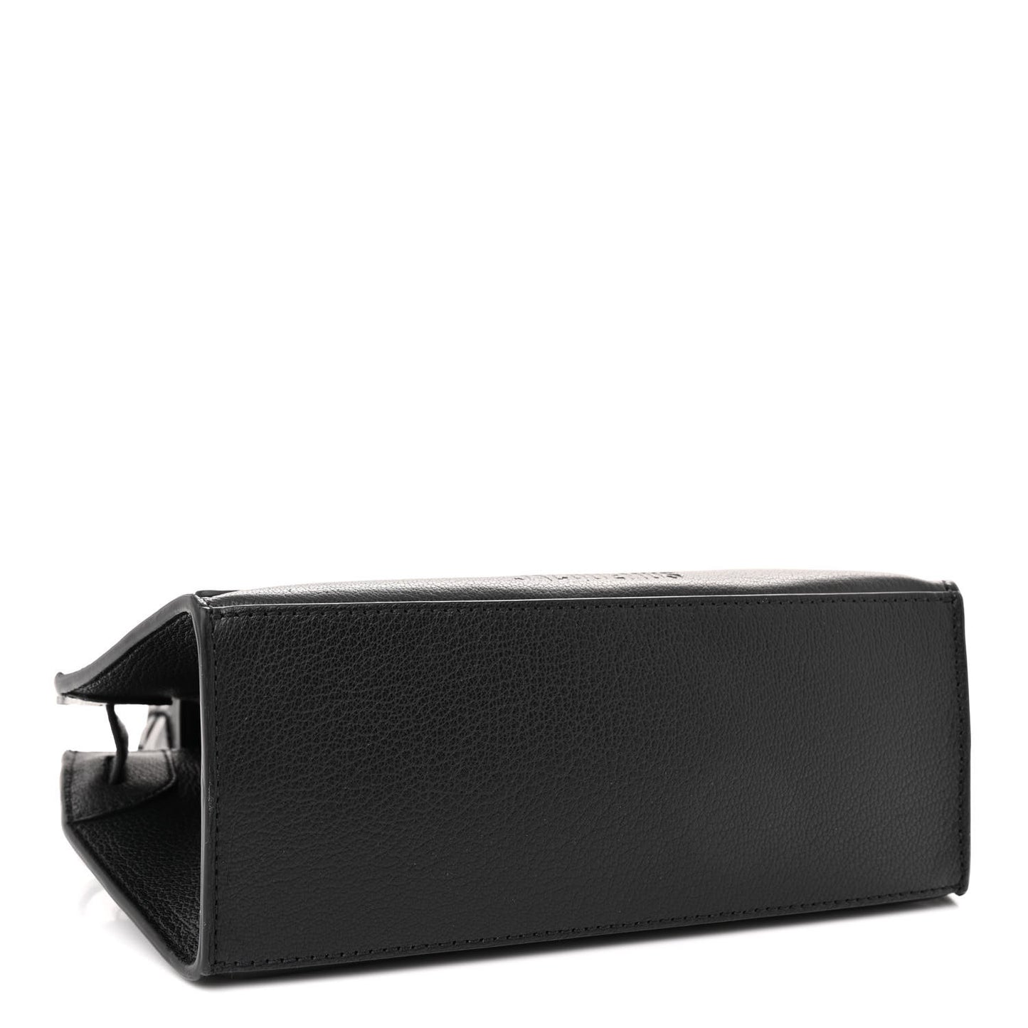 Grained Calfskin Le Capri Messenger Bag Black