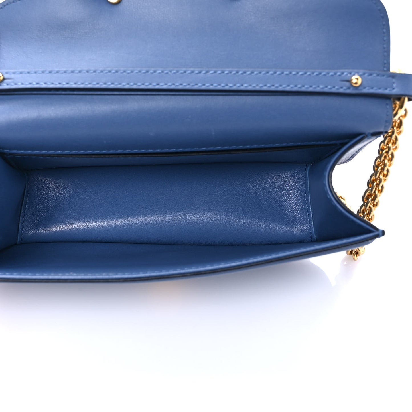 Calfskin Vlogo Small Loco Shoulder Bag Ultramarine