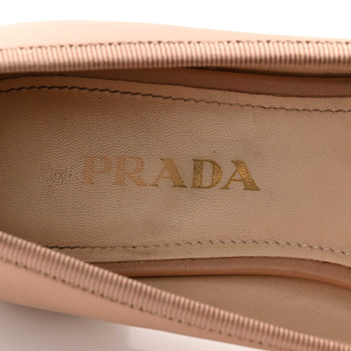 Lambskin Donna Bow Ballerina Flats 39 Nudo