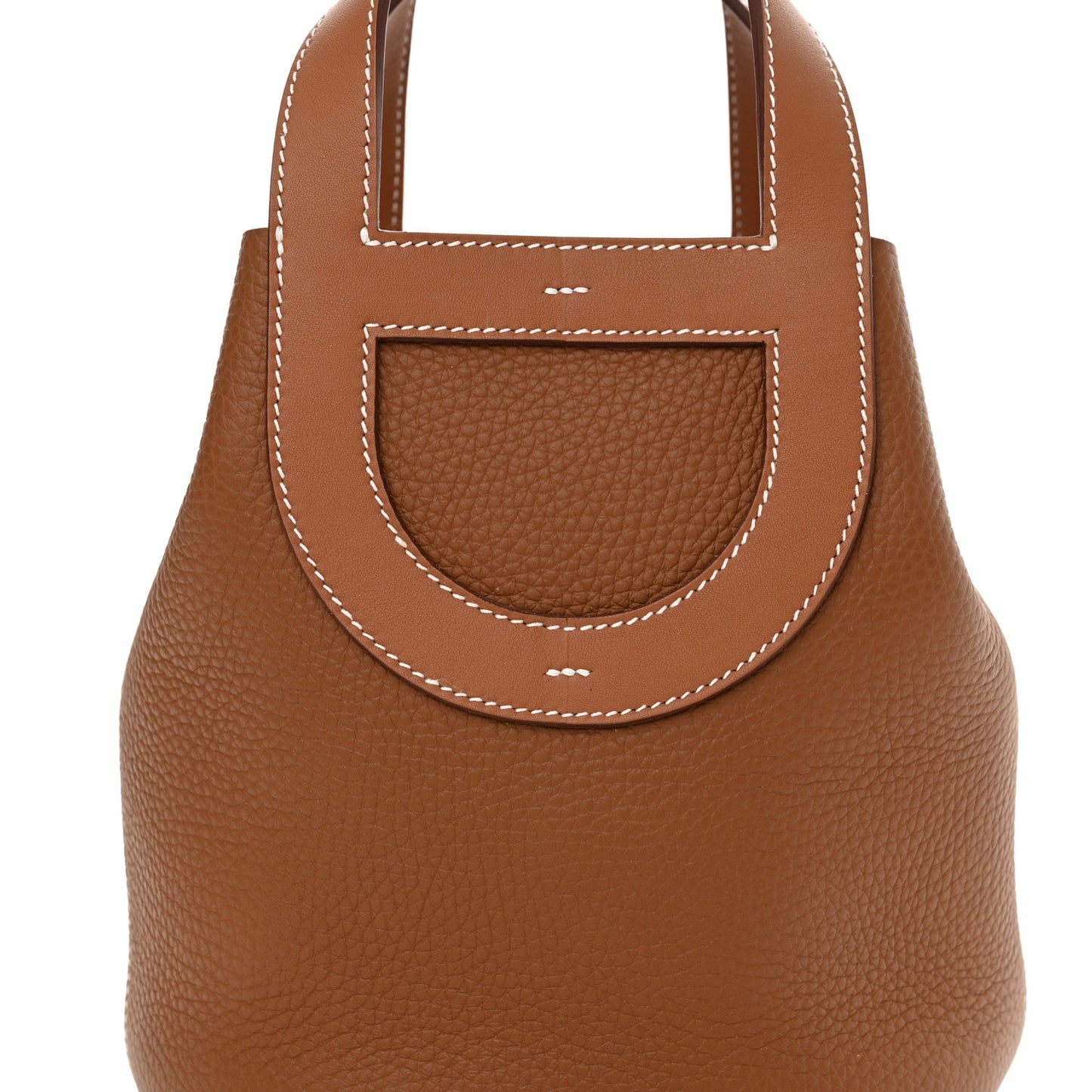 Taurillon Clemence Swift In-The-Loop 18 Bag Gold