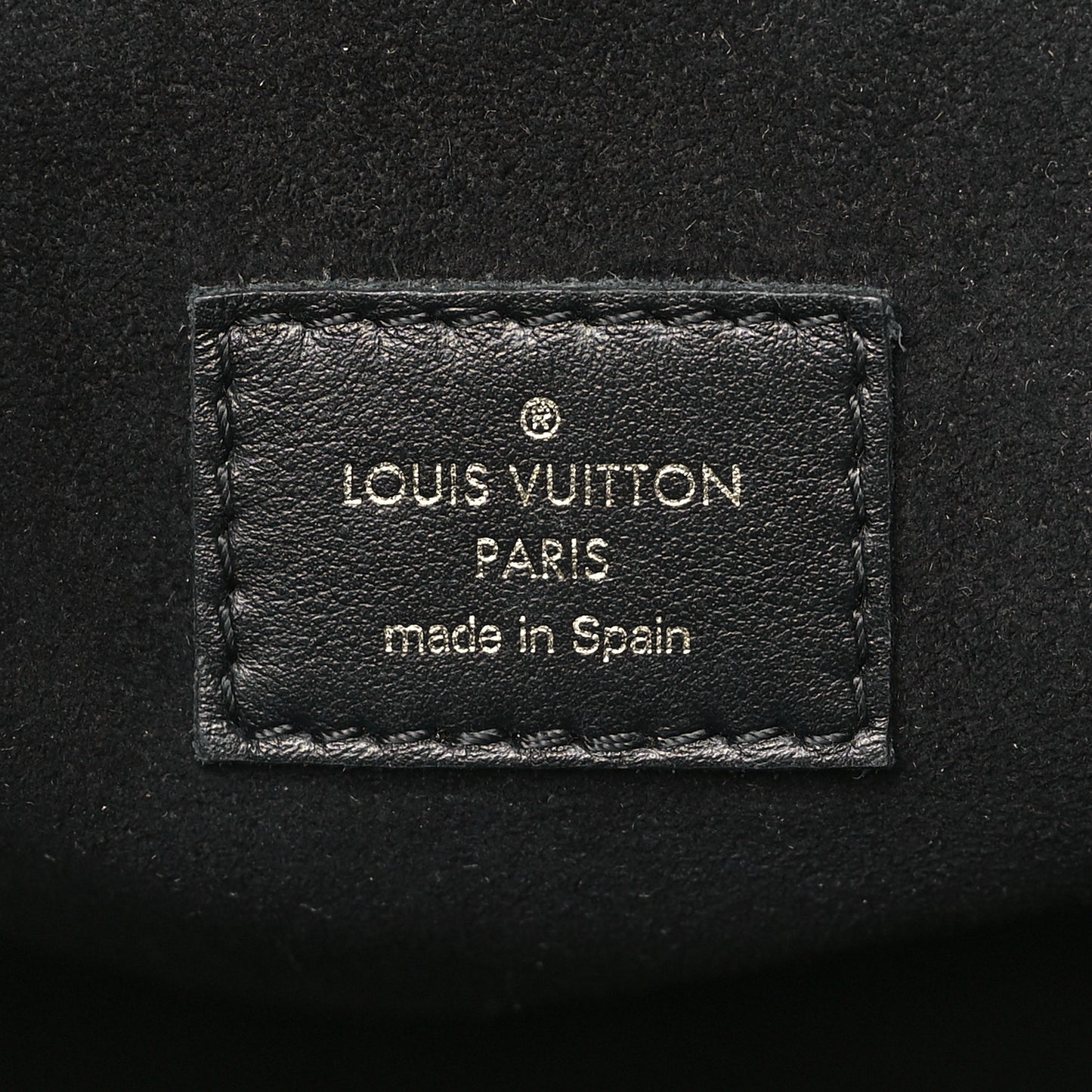 Calfskin Monogram On My Side PM Black