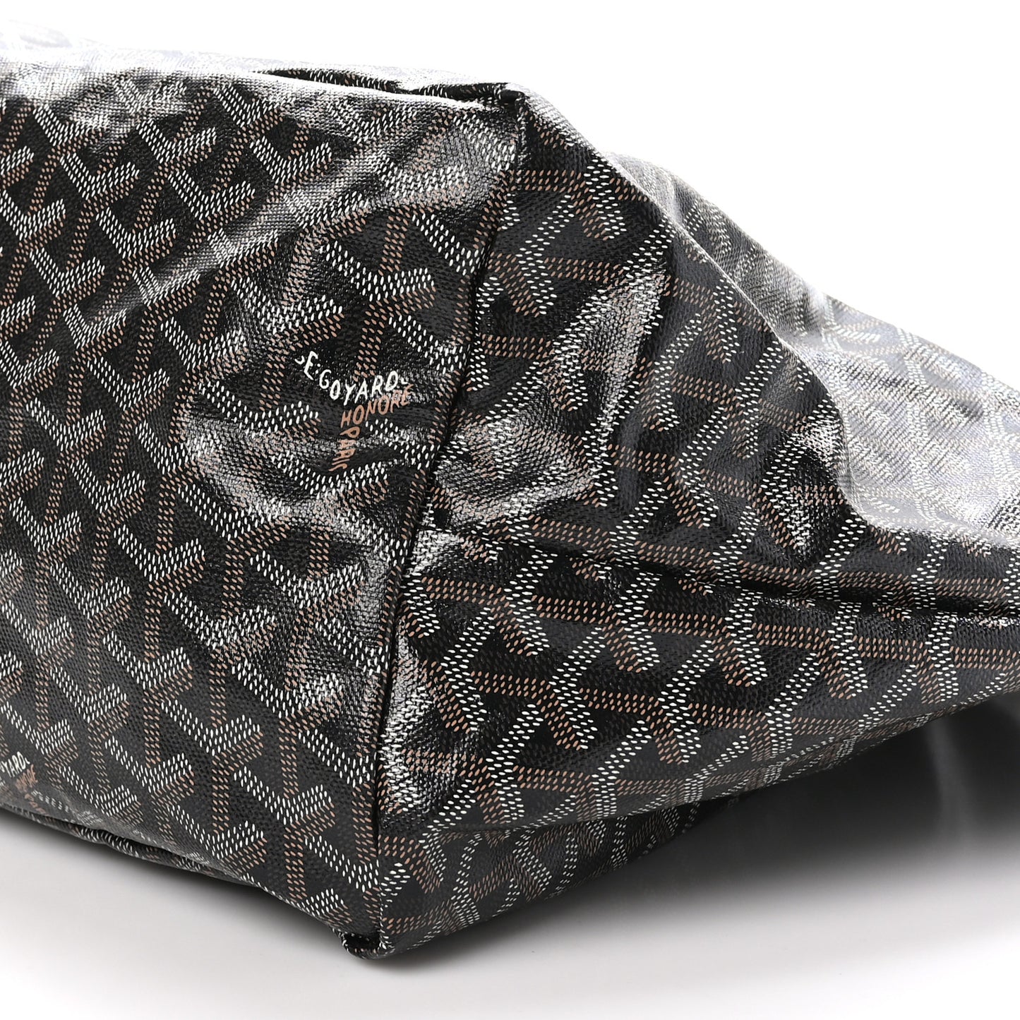 Goyardine Saint Louis GM Black Gold
