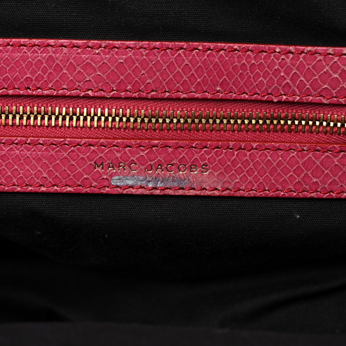 Python Embossed Stardust Stam Pink